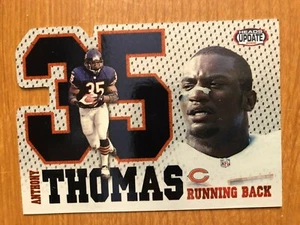 Pacific Heads 2002 actualización grandes números Anthony Thomas Chicago Bears - Imagen 1 de 1