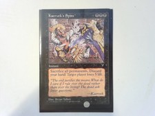 Kaervek's Spite - Visions - Magic the Gathering MTG - Black
