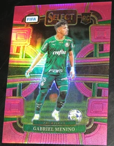 2023-24 Select FIFA Gabriel Menino Pink Prizm # 15/75 RC #58 Terrace - Picture 1 of 2