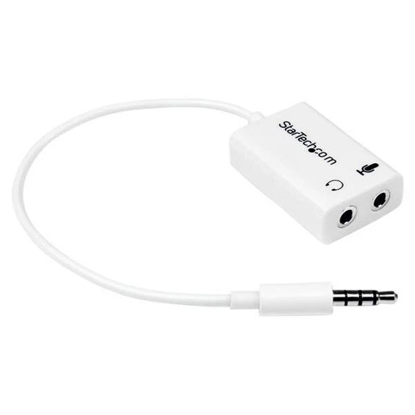 StarTech MUYHSMFFADW 4-position To 2x 3-pin 3.5mm Headset Splitter Adaptor - Image 1 of 1