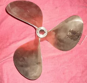 Federal 15 3/8 x 19 Nibral Inboard Propeller Right Hand 1 1/8" Bore (150-16) - Foto 1 di 2