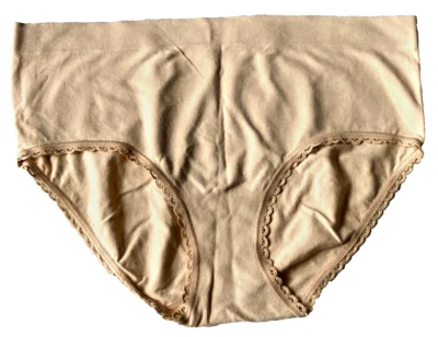 NUEVAS bragas WACOAL de colección talla Mezcla de algodón rayón nude M-6 #838140 Foto 1 de 4