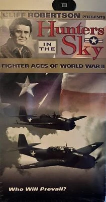 ОХОТНИКИ В НЕБЕ (VHS, 1998) ИСТРЕБИТЕЛЬ АСОВ ВТОРОЙ МИРОВОЙ ВОЙНЫ самолеты VHS ЗАПЕЧАТАННЫЙ - Изображение 1 из 2