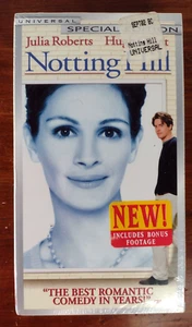 Notting Hill VHS Video Tape Movie Julia Roberts Hugh Grant Brand New Sealed 2000 - Picture 1 of 5