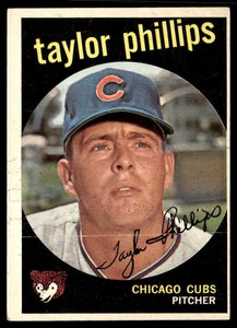 1959 Topps #113 Taylor Phillips VGEX-B111R4