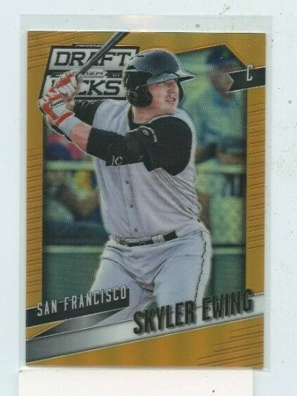 SKYLER EWING 2014 Panini Prizm Perennial Draft Picks Orange Prizms #D /60 - Image 1 of 1