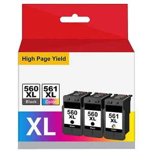 Druckerpatronen für Canon PG560 CL561 TS5350 TS5351 TS5352 TS5353 TS7451 TS7450 - Bild 1 von 13