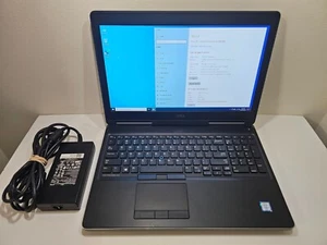 DELL PRECISION 7510 15.6"/i7-6820HQ 2.70GHz/24GB RAM/256GB SSD+500GB HDD/W5170M - Picture 1 of 23
