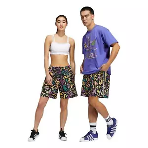 adidas ORIGINAL X KRIS ANDREWS UNISEX LOVE UNITES DOODLE SHORTS SCHWARZ LGBTQ + OG - Bild 1 von 3