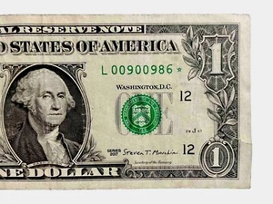 Star ⭐️ Banconota 2017 $1,00 Ripetitore L00900986 - Foto 1 di 4