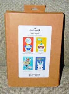 Punze "Partytiere", Geburtstagskarten-Sortiment mit Umschlägen, 16-teilig - Bild 1 von 2