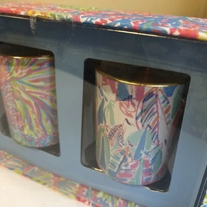 2 Lilly Pulitzer GWP Candles Scented Candles Boxed New Multi 23160 - Picture 1 of 3