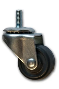 1-5/8"" schwenkbare weiche Gummischolle mit 5/16"" x 3/4"" Schaft - Bild 1 von 1