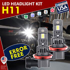 H9 H11 Led Headlight Bulb Car High&Low Beam Kit 6000K White For 2022 Ford F-150