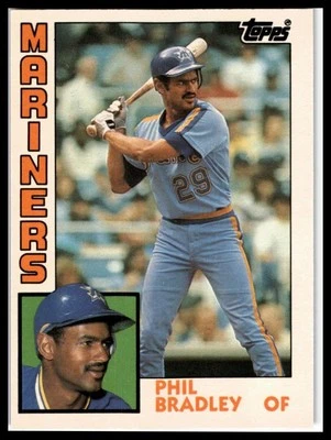 1984 Topps Traded #15T Phil Bradley - Image 1 of 2