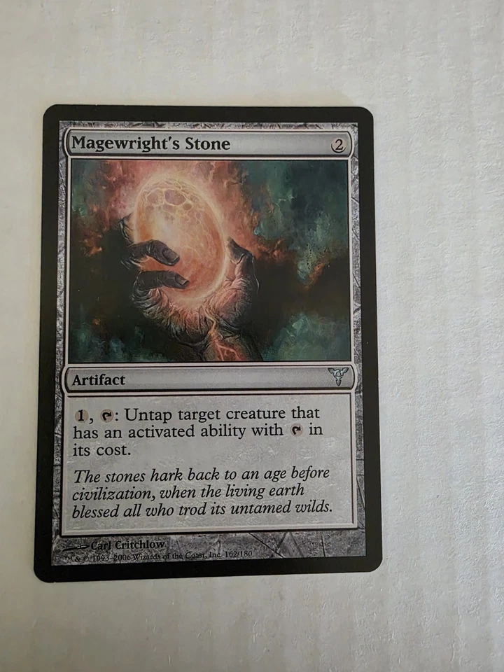 MTG Magic The Gathering Magewright's Stone Dissension Regular - Image 1 of 1