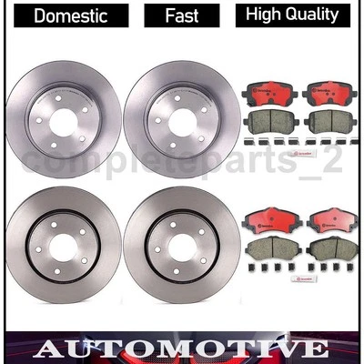 Juego de pastillas de freno de disco rotor de freno de disco para Dodge Journey Brembo 2009-2011 6 piezas Foto 1 de 4