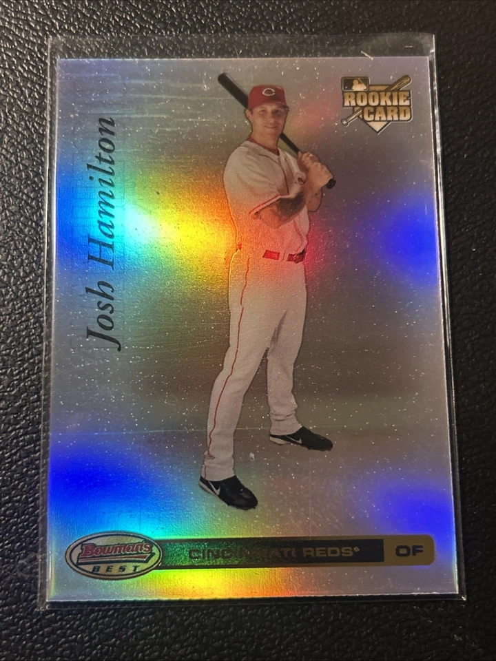 JOSH HAMILTON 2007 Bowman’s Best Rookie RC #’d /799 #69 Cincinnati Reds - Image 1 of 2