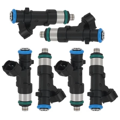 Conjunto de 6 inyectores de combustible para Infiniti G35 3,5 L V6 2005-2007 4G1858 Foto 1 de 4