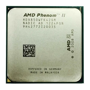 Procesadores AMD Phenom II X4 850 CPU cuatro núcleos 3,3 GHz 95 W Socket AM3 - Imagen 1 de 1
