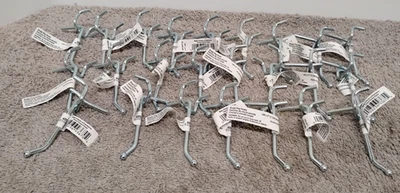 24Pc новый оборудование Essentials .148 x 2 «одинарный Peg крюк стали цинк/модель. 852680. - Изображение 1 из 4