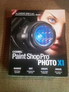 Corel PaintShop Pro XI 2007 Ultimate Photo Editing Software Plus New In Box - Picture 1 of 4
