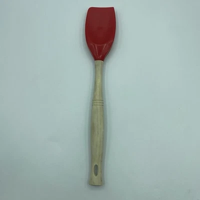 Cuchara espátula "Cerise" Revolution LE CREUSET utensilio de madera silicona cereza Foto 1 de 4