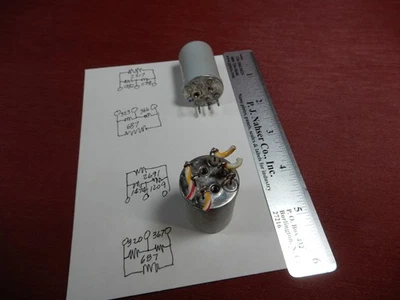 Unknown Brand Microphone Input? Transformers  2.5KΩ CT to 690Ω CT Qty 2 - 1 NOS - Image 1 of 4