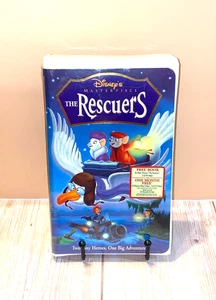 Brand new Disney's Masterpiece The Rescuers VHS 1998 Rated G Running time 77mins - Picture 1 of 7