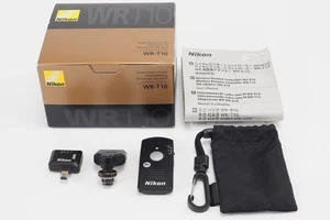 Nikon WR-R10 Camera Wireless Remote Controller Set WR-T10 WR-A10 Black Japan - Picture 1 of 3