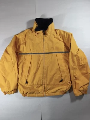 Vintage Nautica Jacket Mens L NS83 Sailboat Logo Reversible Fleece Full Zip Coat - Image 1 of 4