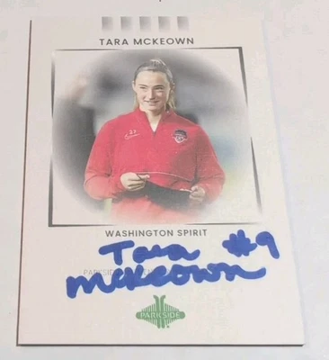 Tara McKeown 2022 Parkside Paramount NWSL Signature Series Auto Spirit USNWT - Image 1 of 2
