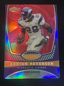 ADRIAN PETERSON 2008 TOPPS FINEST MOMENTS REFRACTOR ROJO/149! #VIKINGOS - Imagen 1 de 2
