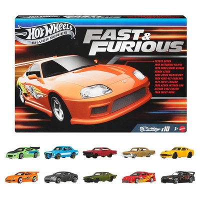 PreVendita Hot Wheels Fast & Furious 10-Pack Giocattolo Auto Mini Assortite - Immagine 1 di 4