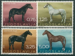 Yugoslavia 1969 veterinaria caballos 1344/47 nuevo - Imagen 1 de 1