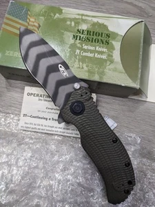 Zero Tolerance ZT 0301 NCIS Gibbs Messer Kult! Original mit OVP Vitrinenstück - Bild 1 von 7