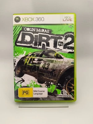 Colin McRae Dirt 2 - Xbox 360 (2009, PAL) Complete with Manual - Image 1 of 4