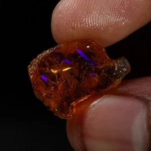 NATURAL AAA+ INCREÍBLE "JUEGO DE COLORES" ÓPALO ETÍOPE ÁSPERO TAMAÑO MEDIANO 11,70 CTS - Imagen 1 de 7