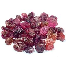 Lot 100.76 Ct - Natural 100% Excellent Rough Polykrom Red Ruby Madagascar