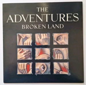 The Adventures"Broken Land"1988 Elektra Records UK 7" Single 45rpm - Picture 1 of 3