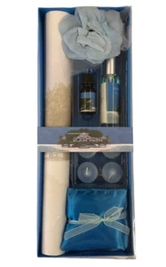 SET ROFUMATORI PER ARMADI E CASSETTI CON ESSENZE ACQUAMARINA CM 40 X 16 - Imagen 1 de 1