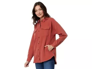 Toad&Co Conifer Damen Shirtjacke, Farbe Cinnamon, Größe L, neu mit Etikett - Bild 1 von 3