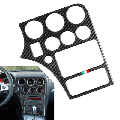 Interior Center Console CD AC Panel Cover Trim For Alfa Romeo 159 Brera Black Foto 1 de 4