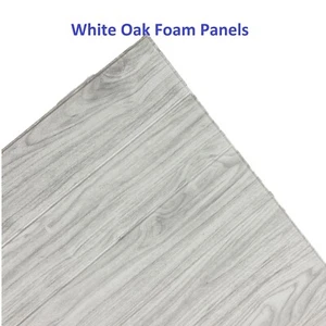 3D Wood Foam Wallpaper 150 sqft Peel Stick Self Adhesive Panel Tile Ceiling 30pk - Picture 1 of 6