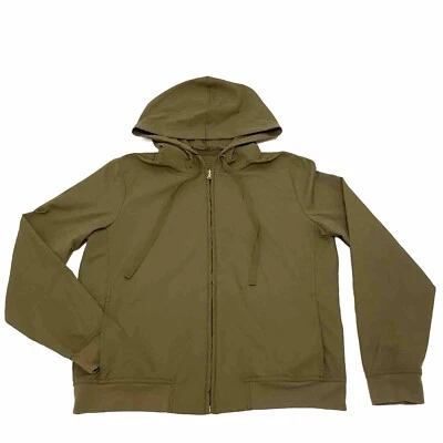 Chaqueta con Capucha New York & Co Verde Lighwear Talla M Foto 1 de 4