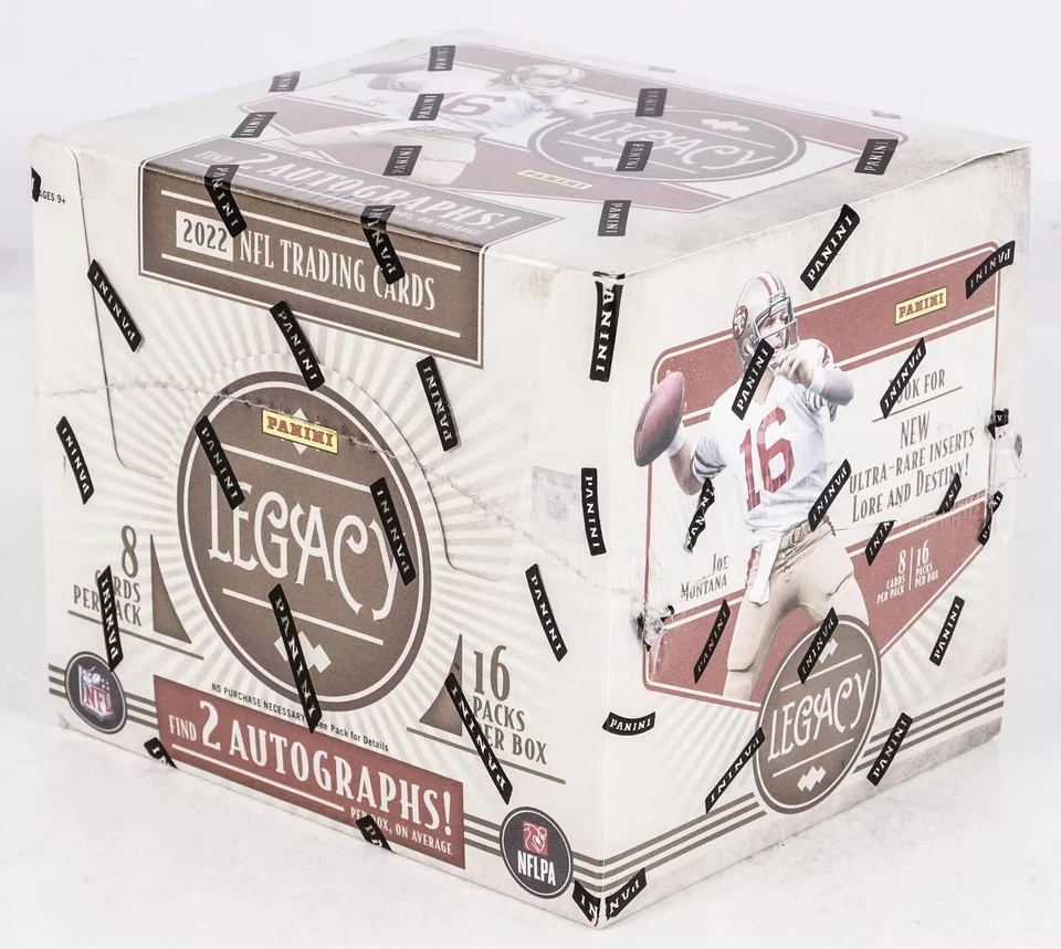 Panini 2022 Legacy Football Hobby Box - 16 Packs. New, Factory Sealed  - Image 1 of 1