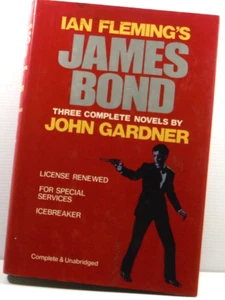Ian Fleming's James Bond Three Complete Novels by John Gardner thriller 1987 VG - Picture 1 of 16