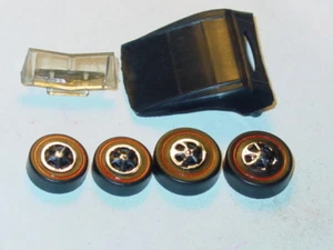 Hot Wheels Redline CLASSIC CORD REPRO KIT TOP, WHEELS, & GLASS -Black, NEW MOLD! - Picture 1 of 1