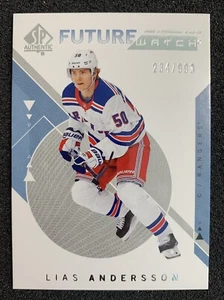 2018-19 SP Authentic #170 Lias Andersson Future Watch RC Rookie /999 - Bild 1 von 2