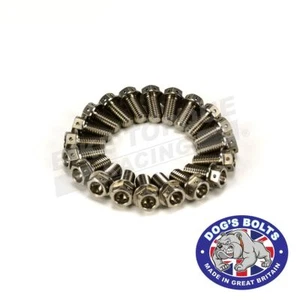 Drilled M8 10mm Stainless Steel Hex Head Bolts x 20 - Picture 1 of 3
